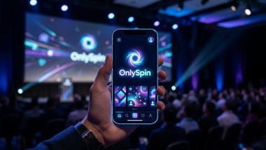 OnlySpin mobil arayüz ekran görüntüsü